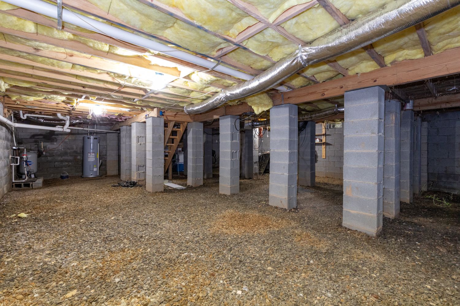 Crawl space encapsulation services in Asheville, NC