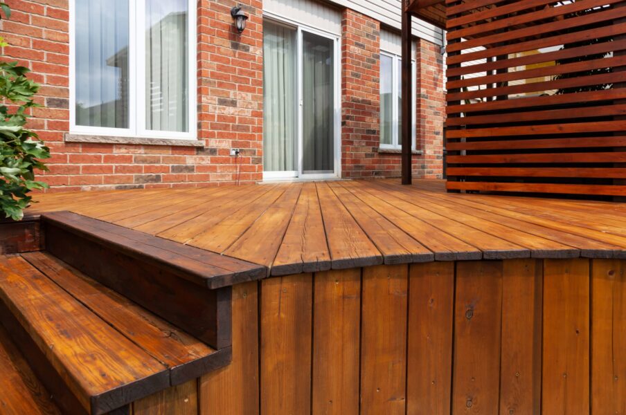 Deck building services.